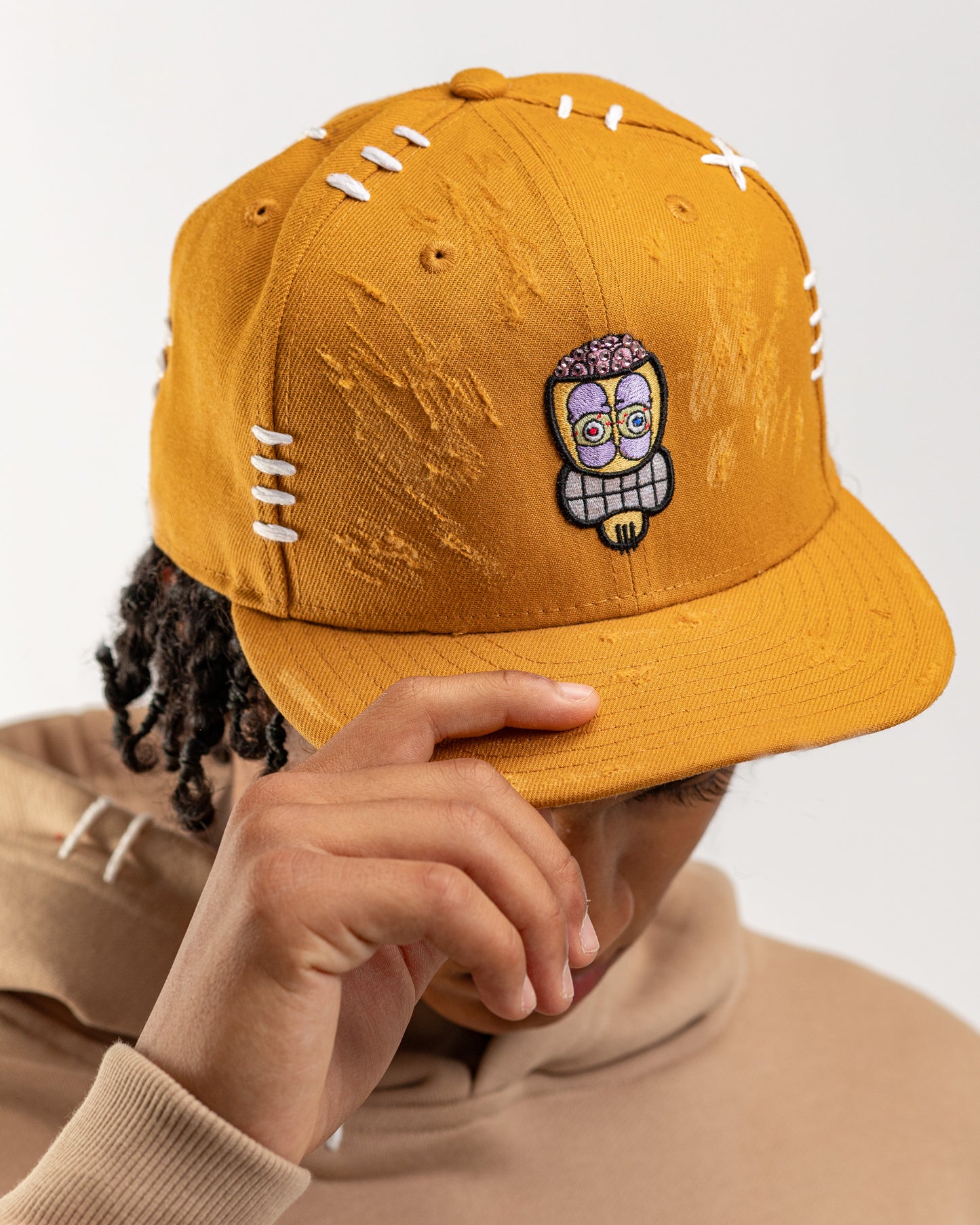 NEW ERA 59FIFTY RI2ILYENT HAT - TAN (PRE-ORDER)